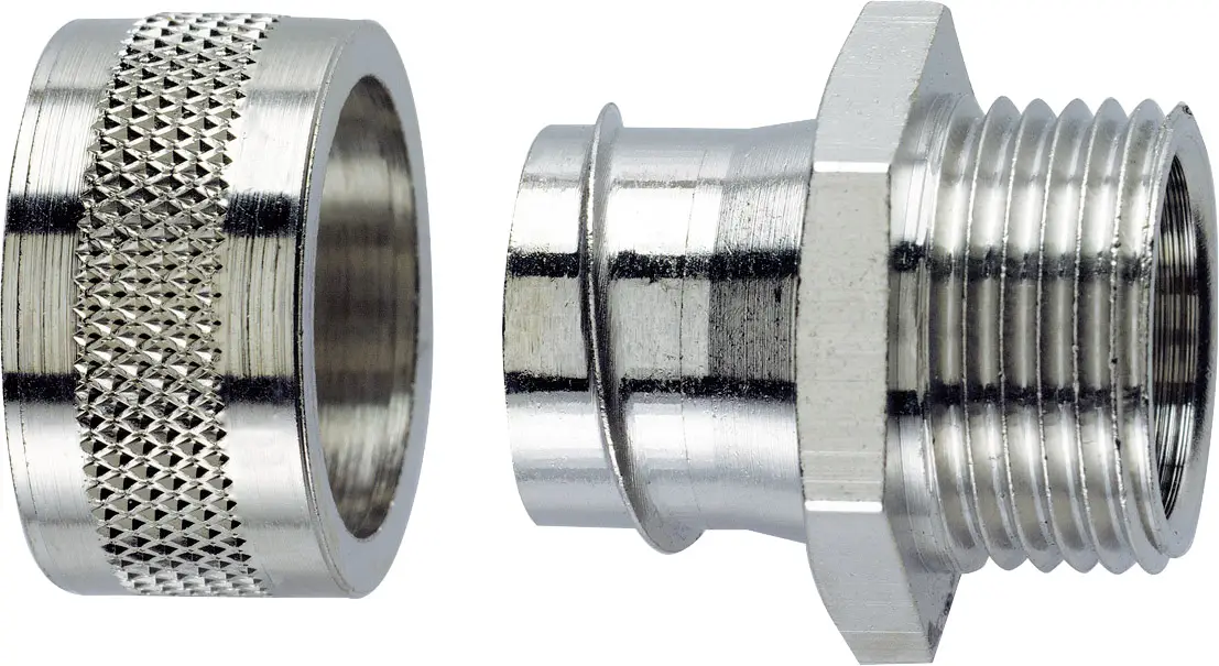 Винтовой соединитель для шланга LAPP SILVYN® LGF-2-M 16X1,5/1 55502001, прямой, 1 шт.