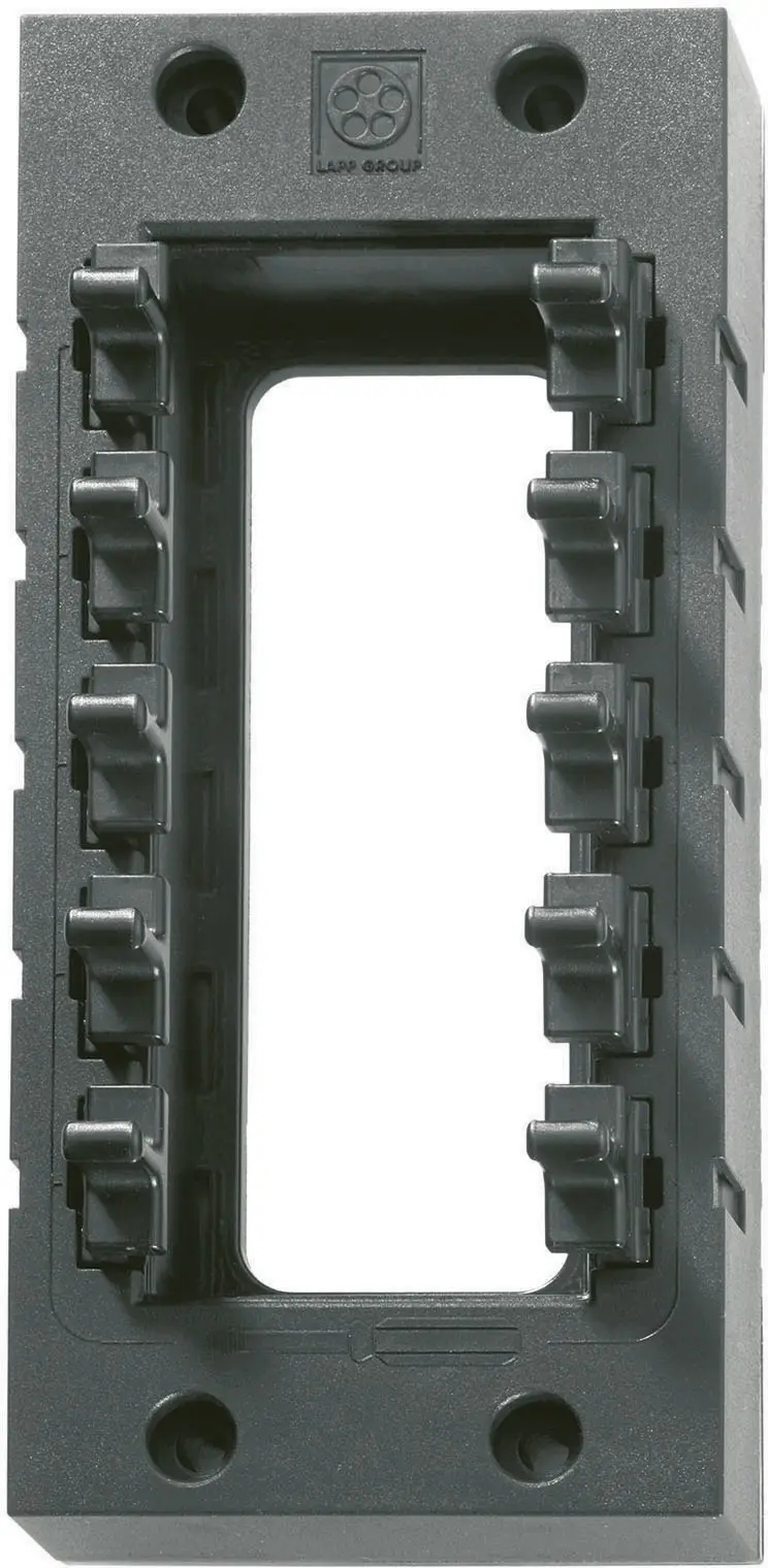 SKINTOP® CUBE FRAME Базова рама LAPP, SKINTOP CUBE 16, 52220000, (Д x Ш x В) 120 x 67 x 44 мм, чорна, 1 шт.