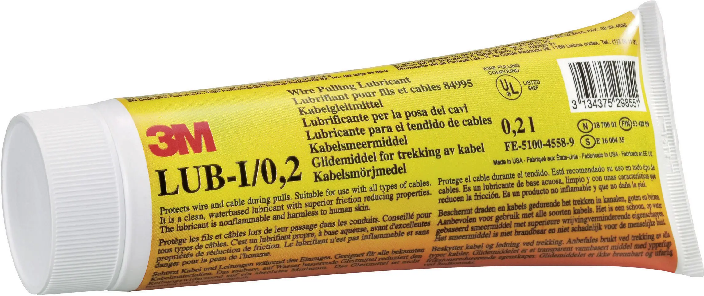 Мастило для кабелів 3M LUB-I0.2, 0.2 л
