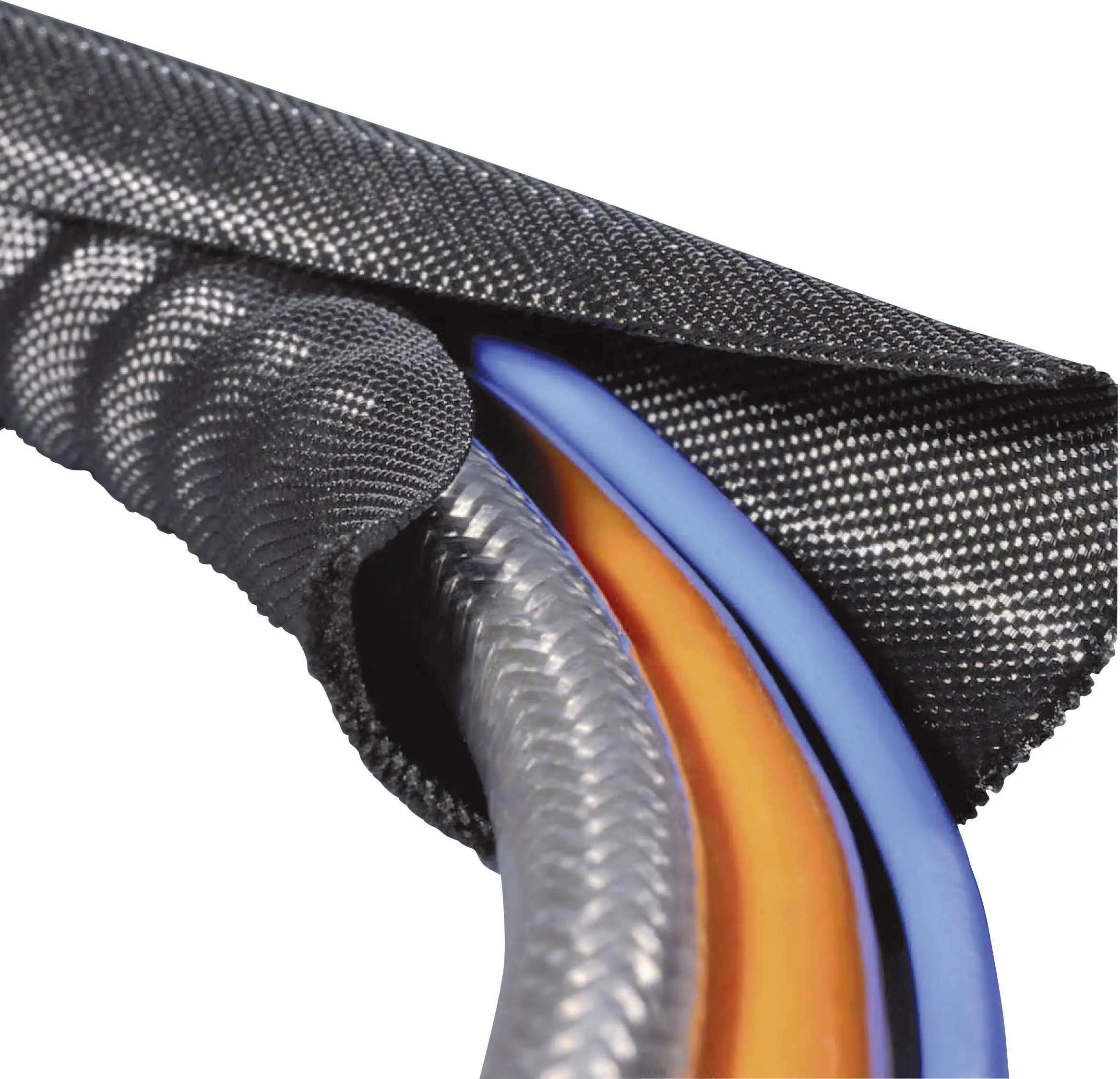 HellermannTyton 170-01000 Twist-In 05 Армований шланг з чорного поліестеру 4-5 мм Кількість товарів на погонний метр