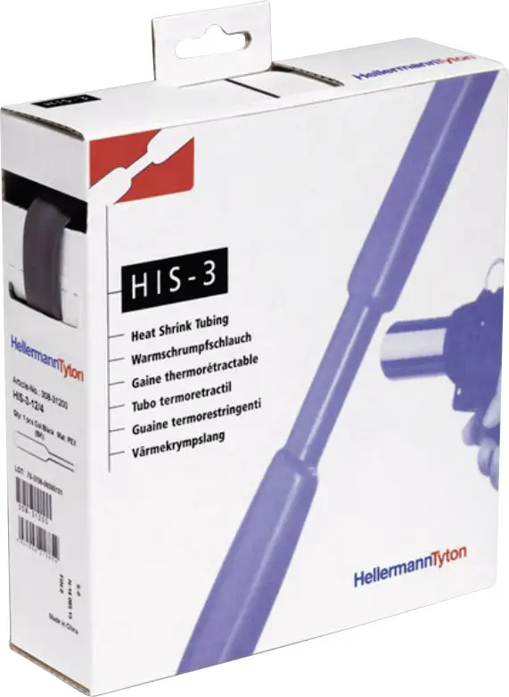 Термоусадочная трубка HellermannTyton HIS-3-3/1-PEX-CL