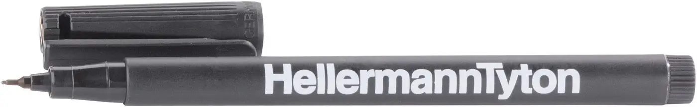 Маркер HellermannTyton T82S-BK 500-50820, этикеток на листе: 0, 2 шт.