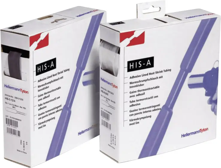 Термоусадочна трубка HellermannTyton HISA-12/4-PEX-CL