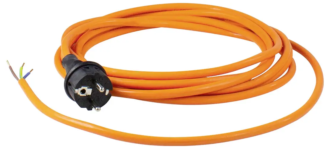 Кабель питания AS Schwabe 70913, H05BQ - F 2 x 1 мм, 5 м, 16 А, 2x1 мм, 230 В