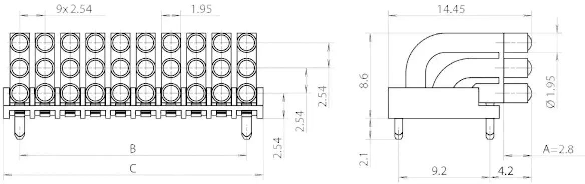 Световод Mentor 1296.2103, 3-R/30x 2,8 мм,1296.2103.