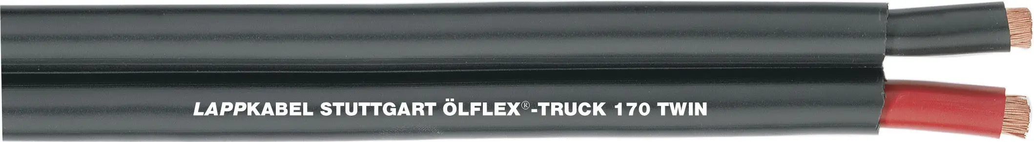 Аккумуляторный кабель LAPP ÖLFLEX® TRUCK 170 TWIN 7027057/1, 2 x 16 мм², количество изделий на погонный метр, черный