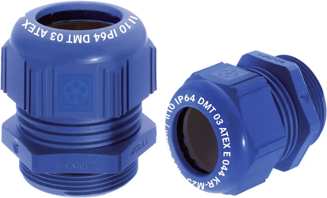 Н/Д SKINTOP® K-M EEXE II ATEX M25 поліамідний синій (ral 5015) LAPP 54115430 1 шт.