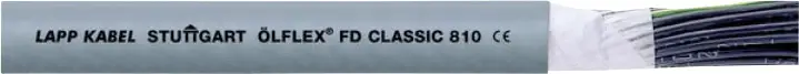 LAPP 26134/1 Кабель для кабель-направляючої ÖLFLEX® FD CLASSIC 810 7 G 1 мм² сірий Кількість товарів на погонний метр