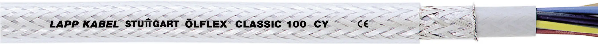 Кабель керування LAPP ÖLFLEX® CLASSIC 100 CY 00354593, 4 x 1,5 мм², Кількість виробів на погонний метр, прозорий