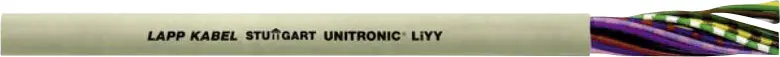 Кабель для передачи данных LAPP 28516/1 UNITRONIC® LiYY, 16 x 0,5 мм², кремниево-серый (RAL 7032). Количество изделий на погонный