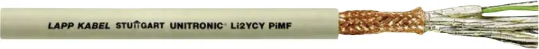 Кабель для передачі даних LAPP 34063/1 UNITRONIC® Li2YCY PiMF 5 x 2 x 0,5 мм² сірий Кількість товарів на погонний метр