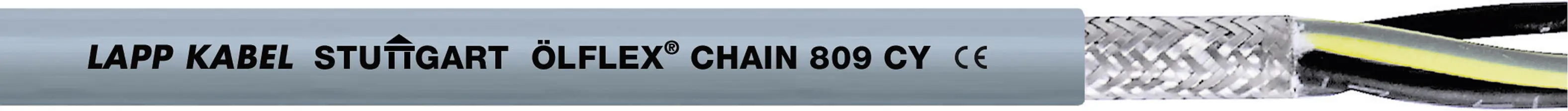 Кабель для кабельного канала LAPP ÖLFLEX® CHAIN 809 CY 1026769/1, 500 В, 4 G 7,50 мм, Количество изделий на погонный метр