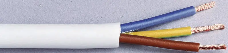 Комутаційний кабель H03VV-F 3 x 0,75 мм² чорний LAPP 1601204/10 10 м