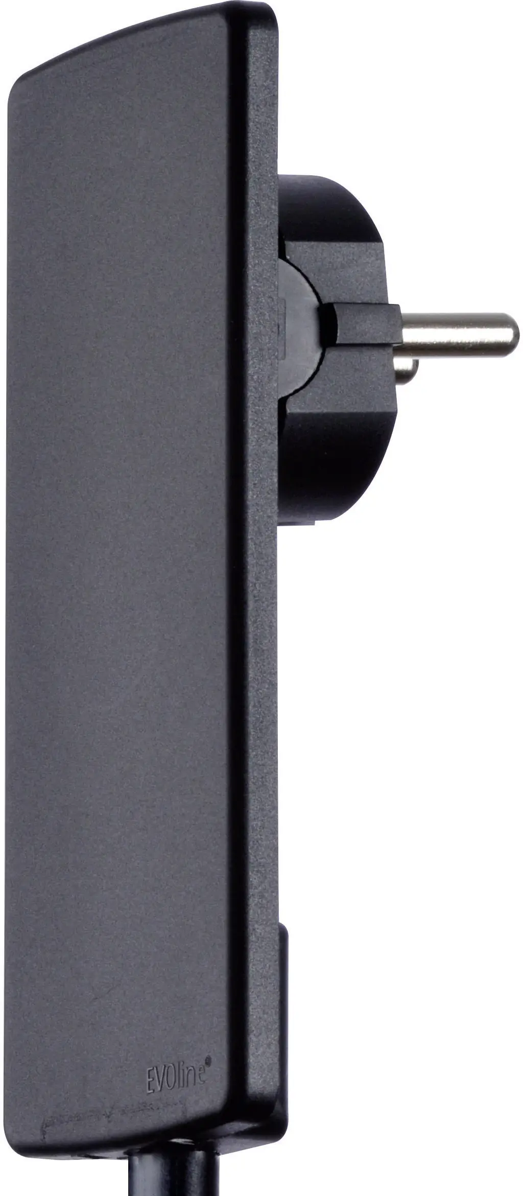 EVOline Plug 1510.0000.0100, IP20, (Ш x В) 48 мм x 115 мм (без вилки), черный