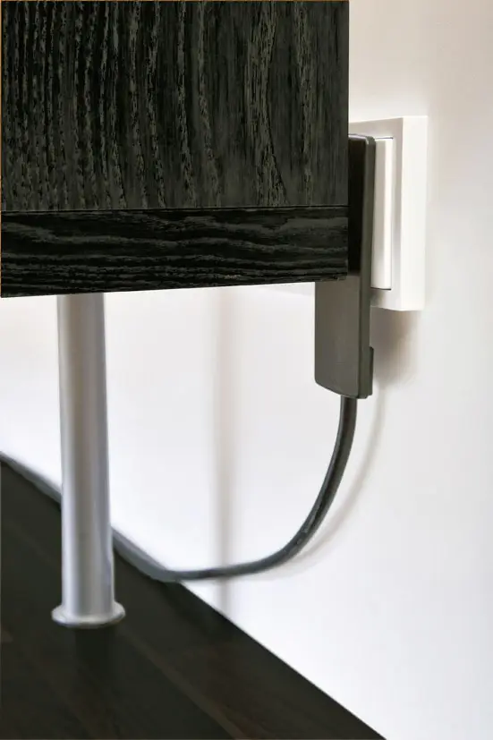 EVOline Plug 1510.0000.0100, IP20, (Ш x В) 48 мм x 115 мм (без вилки), черный
