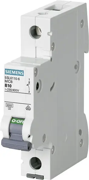 Автоматический выключатель Siemens 5SL6110-7, 5SL61107, C, 10 А