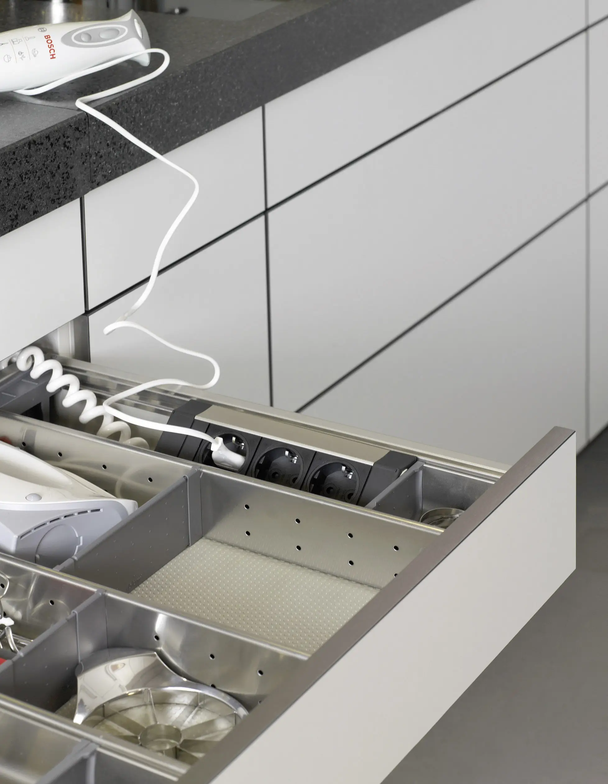 EVOline® V-DOCK CUISINE 159360001300 подовжувач, захисний роз'єм, кількість розеток: 3