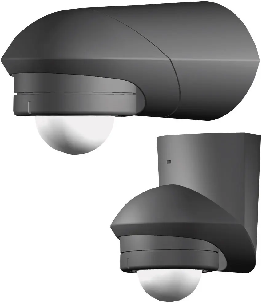 Grothe 94534 PIR-датчик движения 240° IP55 Черный