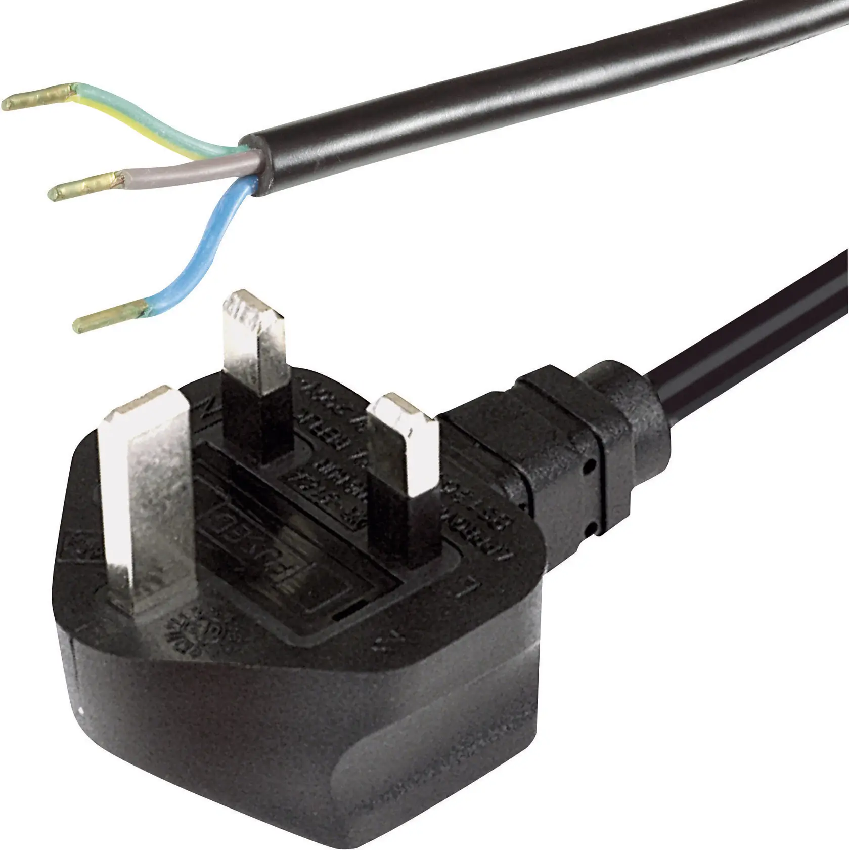 Силовий кабель HAWA 1008244, H05VV- F 3G0, 75, 250 В, 2 м, Англія