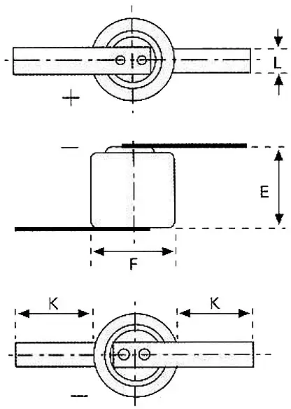 Літієва батарейка Varta CR 1/3NLF, 3 В, 170 мАг