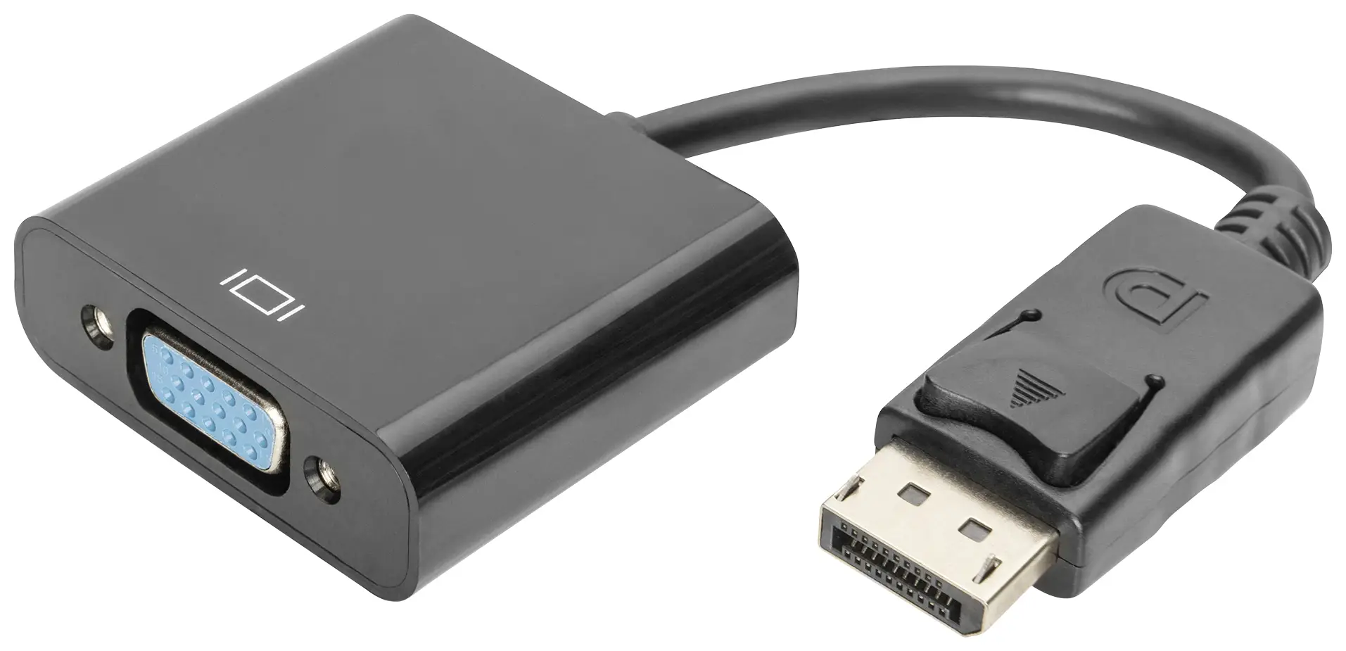 DisplayPort, VGA адаптер Digitus AK-340410-001-S AK-340410-001-S, 15,00 см