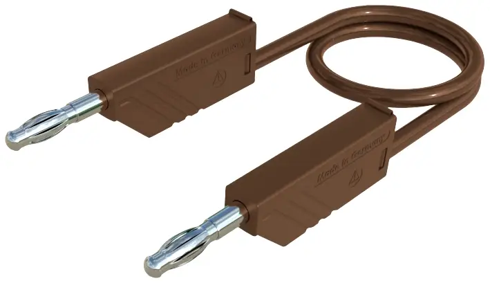 Измерительный кабель Hirschmann Test & Measurement MLN 100/2.5 BR, коричневый.