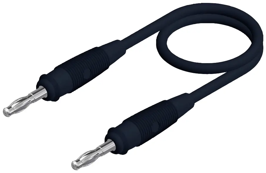 Измерительный кабель Hirschmann Test & Measurement SML 100/1, 1,00 м, черный.