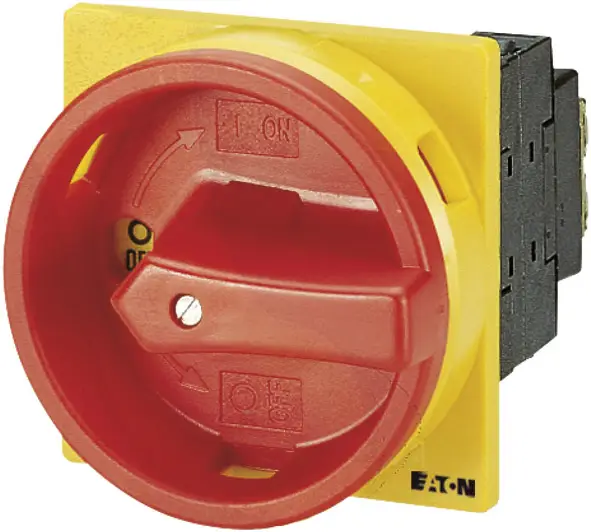 Кулачковий вимикач 20 A 1 x 90° жовтий, червоний Eaton T0-1-102/EA/SVB 91078 1 шт.