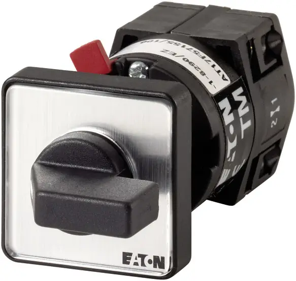 Фронтальный кулачковый переключатель 10 А 1 x 90° серый, черный Eaton TM-1-8291/EZ 15073 1 шт.