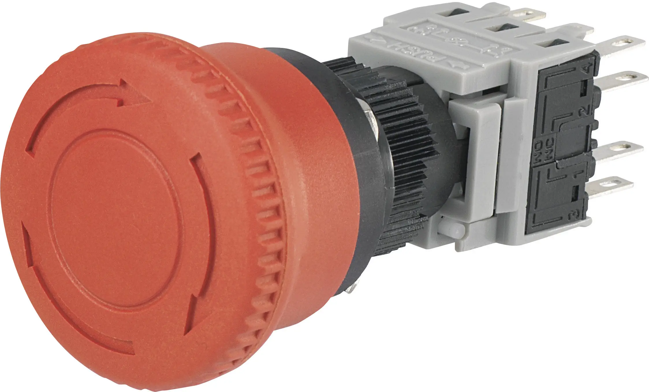 Аварийный выключатель TRU COMPONENTS 704796 LAS1-BY-33TSB, 3 НЗ, 3 НЗ, 1 шт.