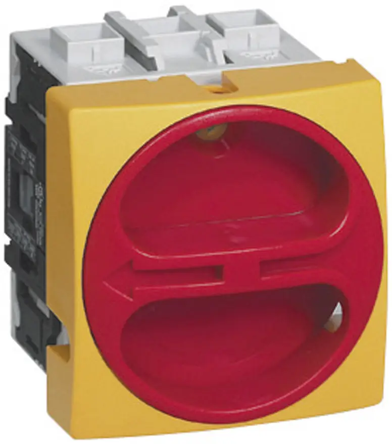 Разъединитель 80 А 1 x 90° желтый, красный BACO 172401 BA0172401 1 шт.