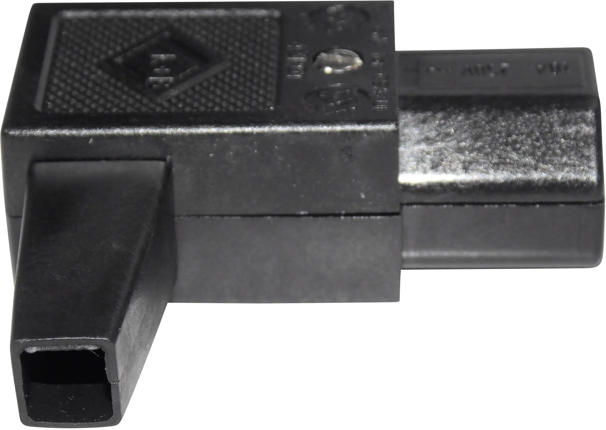 Роз'єм K & B 43R012211 IEC 43R чоловічий, контакти: 2 + PE, 250 В, 10 А, 1 шт.