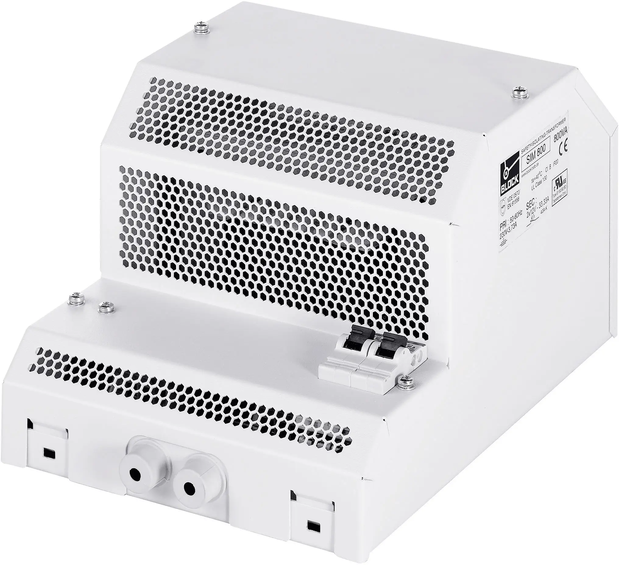 Блок SIM 230 V2 x 12 V 2 x 2,5 A 60 ВА трансформатор