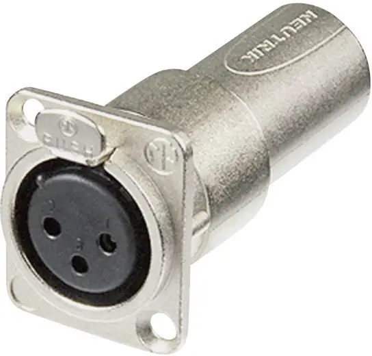 XLR адаптер NA3FDM Разъем XLR мама - разъем XLR папа Neutrik NA3FDM 1 шт.