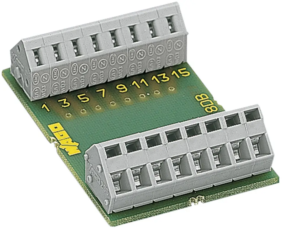 Модуль паяльних отворів WAGO 289-102 (2 x 8 отворів) Вміст: 1 шт.