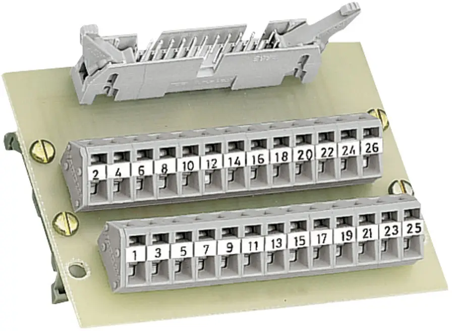 WAGO 289-401 с вилкой по DIN 41651, 10-контактная, 0,08 - 2,5 мм². Количество контактов: 10. Комплектация: 1 шт.