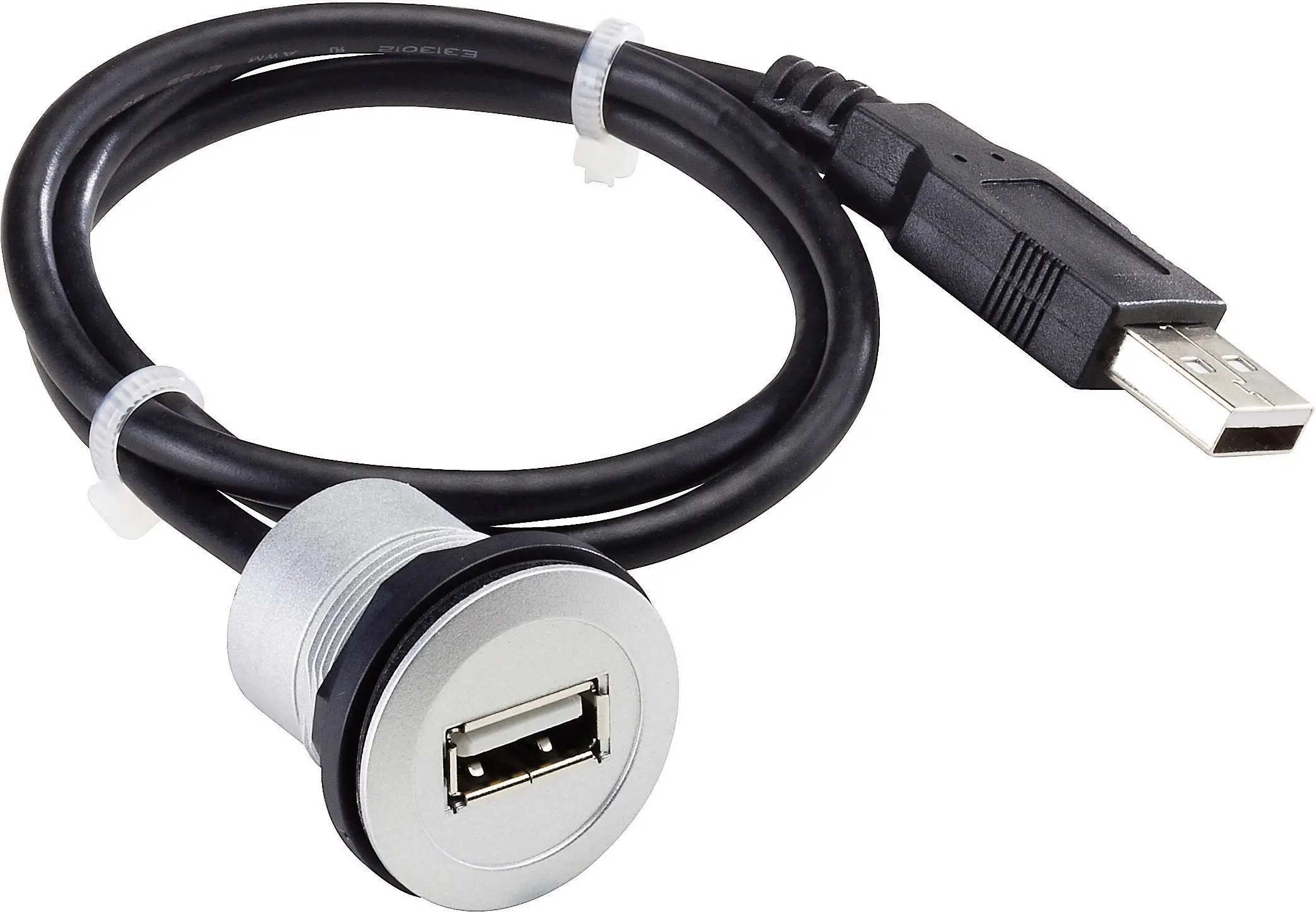 Встраиваемая розетка USB 2.0, тип А Schlegel RRJ_USB_609, 0,60 м, 1 шт.