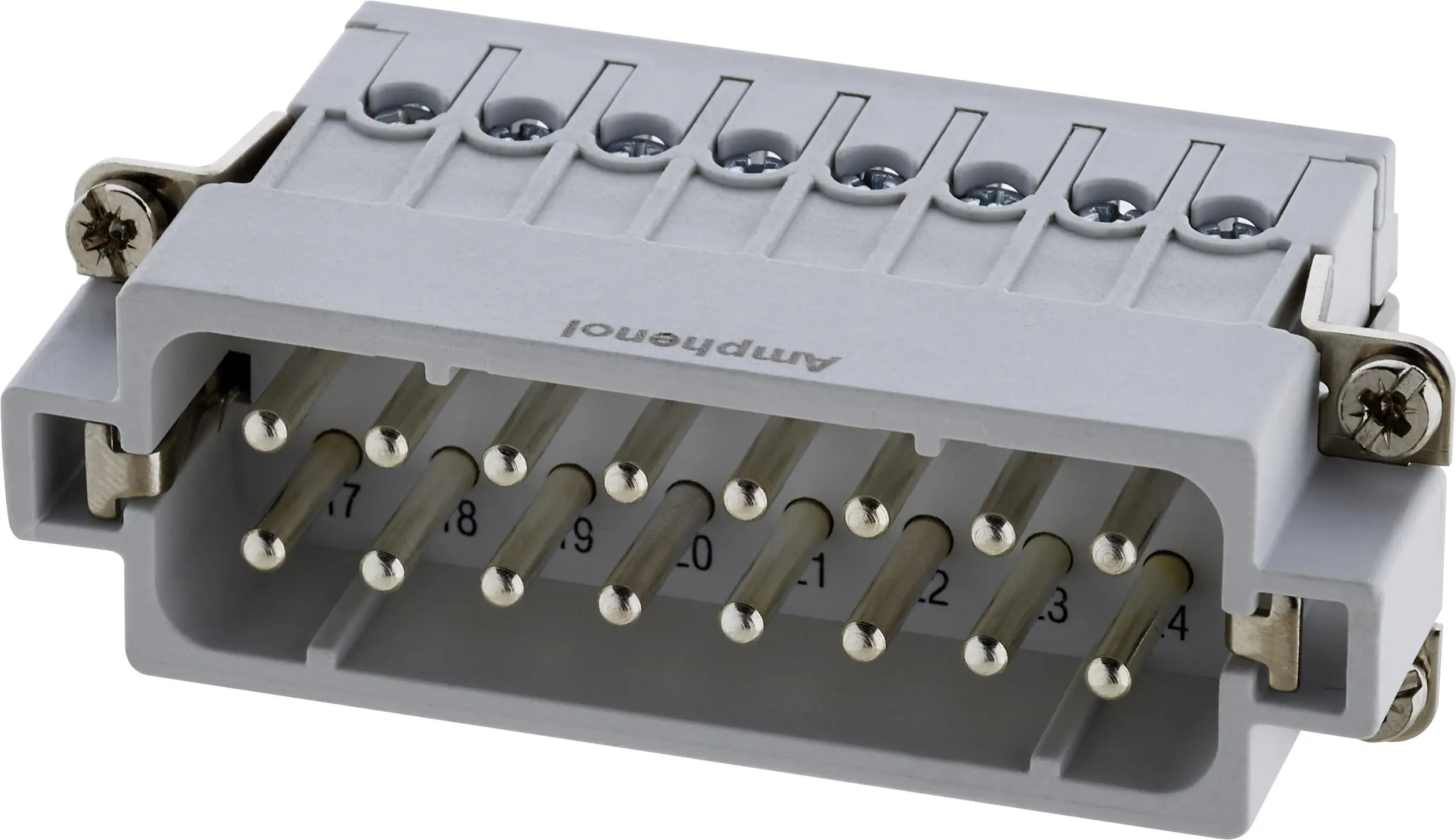 Штифтова вставка з посрібленими контактами Amphenol C146 10A016 002 4-1 1 шт.