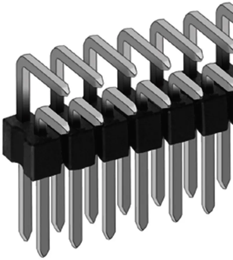 Роз'єм Fischer Elektronik SL 19/108/ 72/Z, RM 2,54 мм, 2 x 36 контактів, 3 A