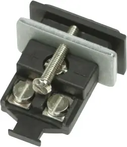 Гнездо термопары B & B Thermotechnik 0220 0135-01, тип JFe-CuNi, чёрное