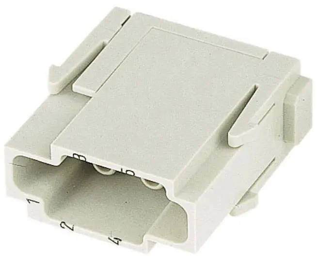 HARTING 09140063001 Han® C-Modul 6 штыревая вставка + полиэтиленовый обжим 1 шт.