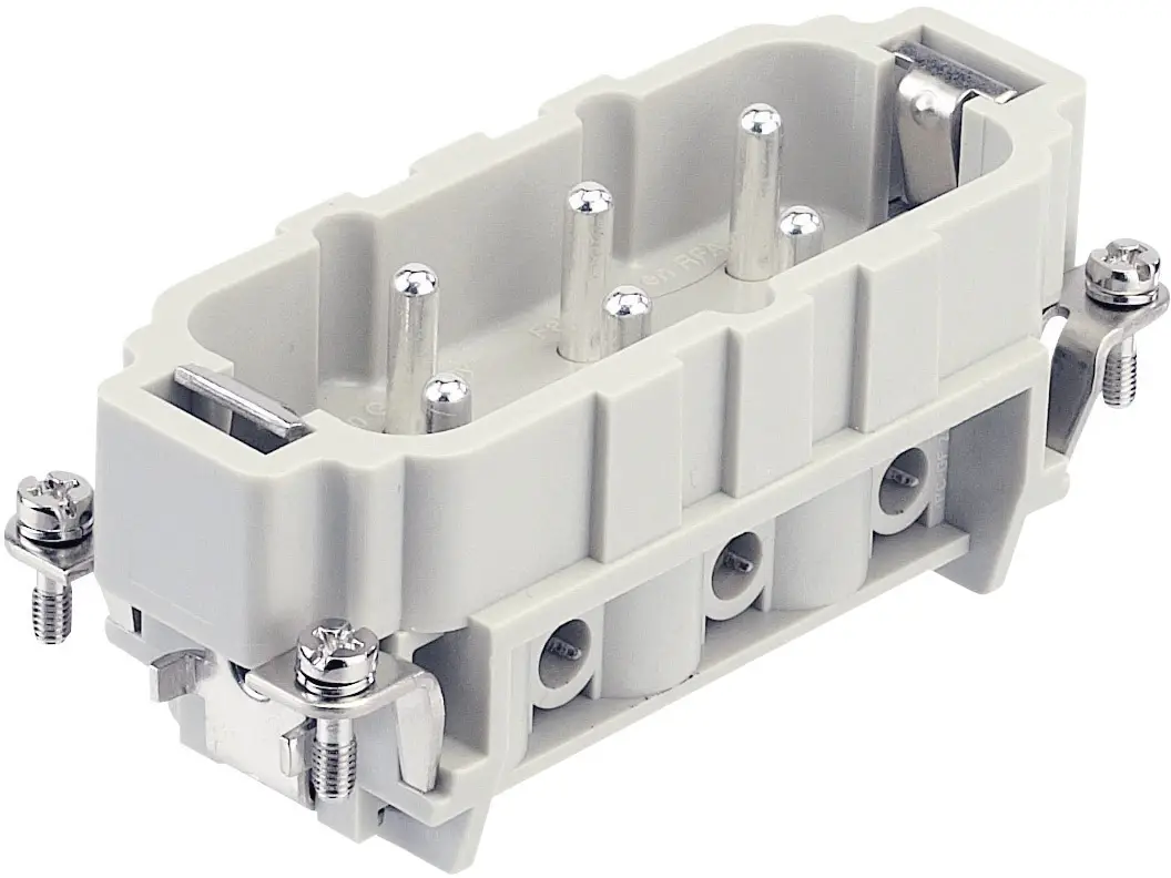 HARTING 09310062611 Вставний штифт Han® 6 HsB (7-12), серія Han® HsB, 6 + PE, 1 шт.