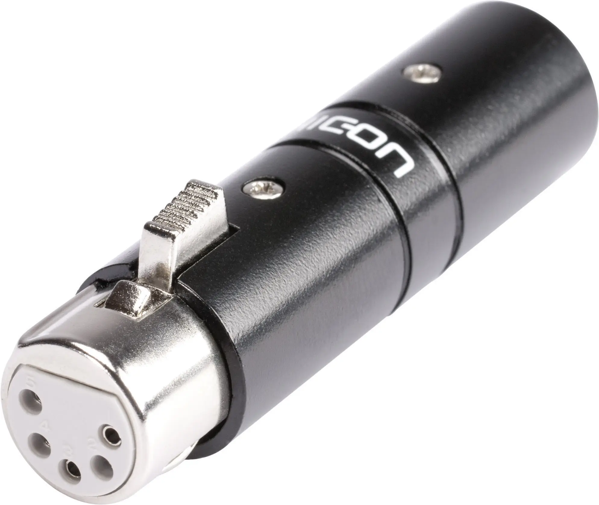 XLR-адаптер HI-X3X5-MF Разъем XLR «папа» - разъем XLR «мама» Hicon HI-X3X5-MF 1 шт.