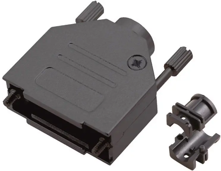 Корпус D-Sub Encitech MHDTZK-25-RA-BK-K