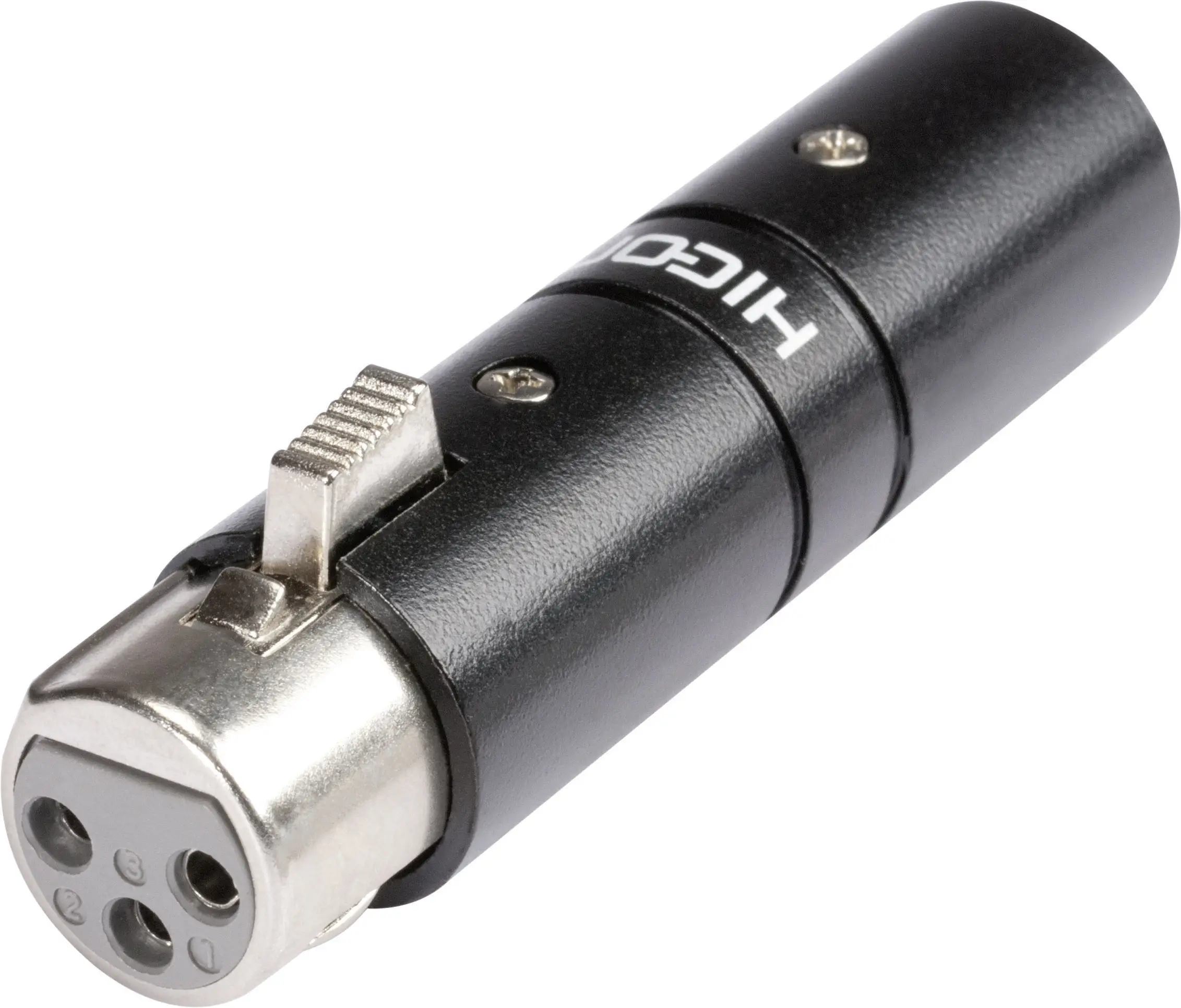 Переходник XLR HI-X3X3-FM Разъем XLR «папа» - разъем XLR «мама» Hicon HI-X3X3-FM 1 шт.