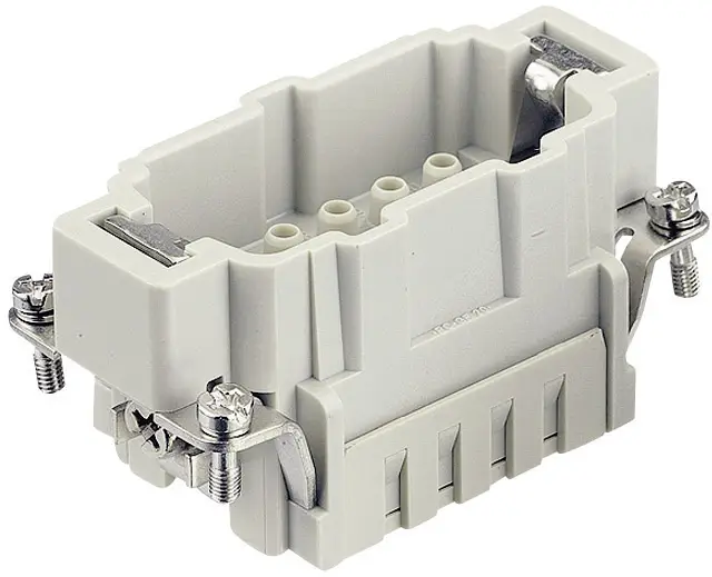 HARTING 09330062602 Вставка-штифт Han® 6E-M-c чоловічого типу, серія Han® E, 6 + PE, 1 шт.