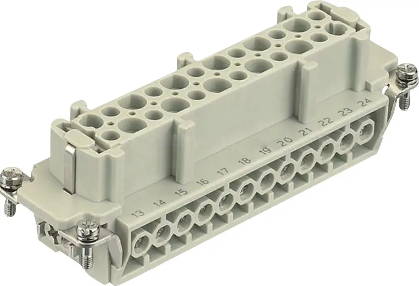 HARTING 09330242711 Вставка роз'єму-мама Han® E 24 + гвинт PE 1 шт.