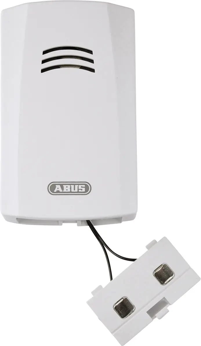 Датчик води, ABUS HSWM10000, 9 В, 85 дБ, 102 x 60 x 35 мм, кабель 1,5 м