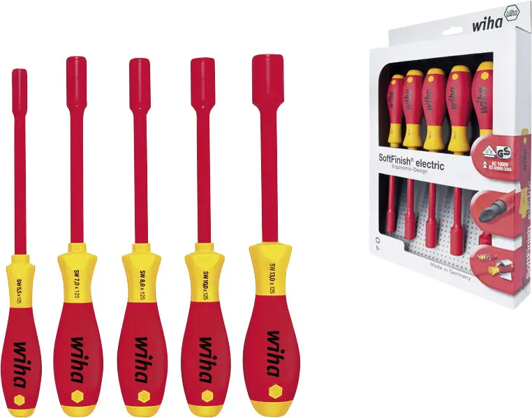Набор отверток Wiha Wiha SoftFinish electric 322 - Schraubendrehersatz 29466