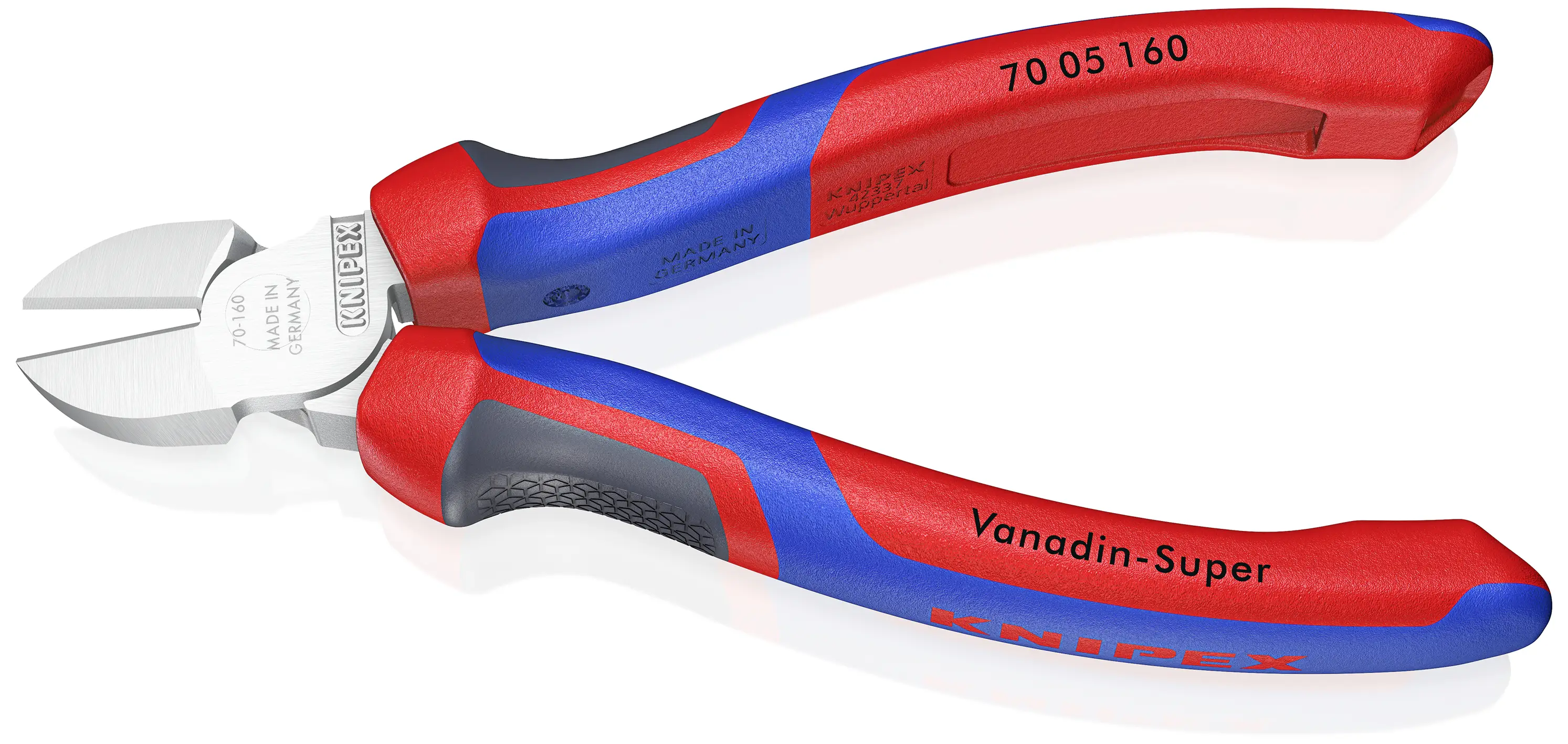 Бокорез Knipex 70 05 160, 160 мм, твердость 62 HRC, для мастерской.